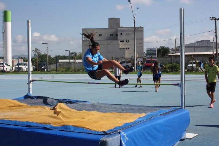 Abertura dos jogos escolares de Itajaí 