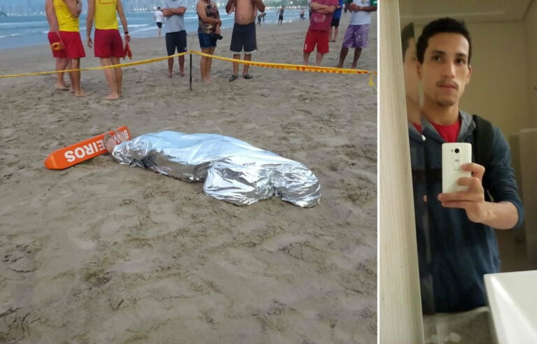 Jovem morre afogado após queima de fogos em Balneário Camboriú