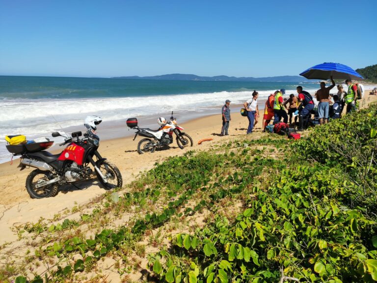 Homem morre afogado na Praia do Estaleirinho