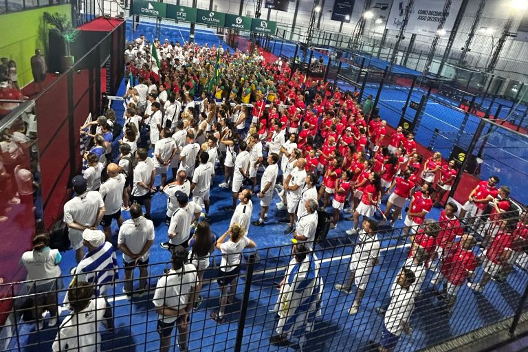 Camboriú sedia o Panamericano Sênior de Padel com atletas de 8 países