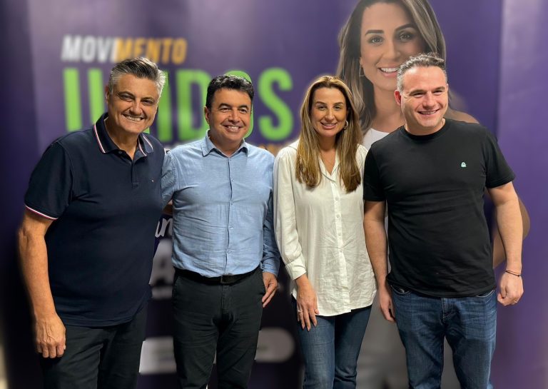 União Brasil oficializa apoio a Juliana Pavan e Nilson Probst