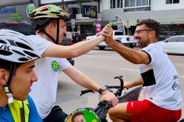 Peeter assume compromisso de expandir ciclovias e ciclorrotas em Balneário Camboriú