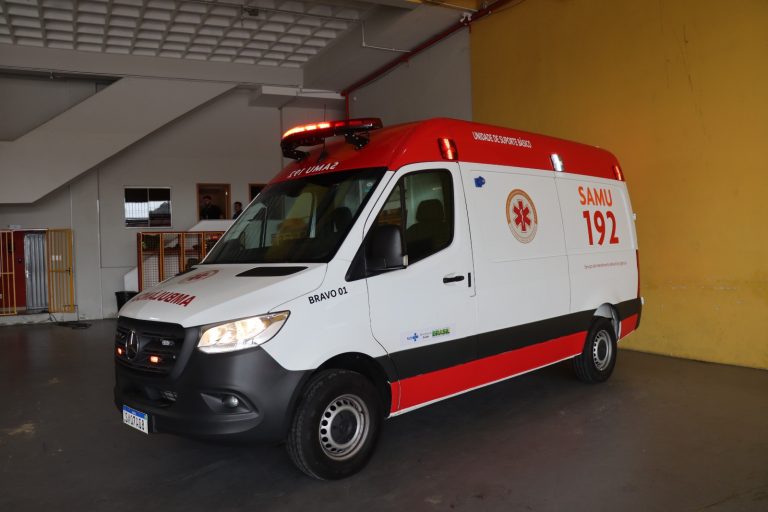 Nova ambulância do SAMU chega a Balneário Camboriú para atendimentos de urgência