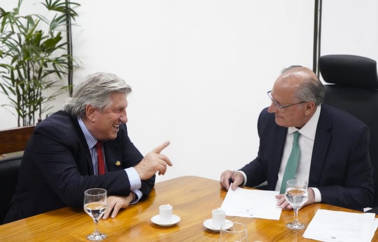 Leonel Pavan se reúne com Geraldo Alckmin em Brasília