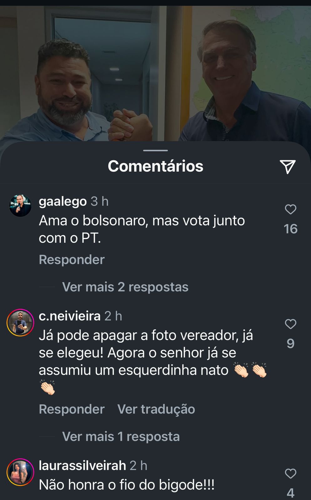 kaka e bolsonaro